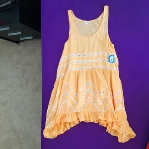 Free people tangerine dress
